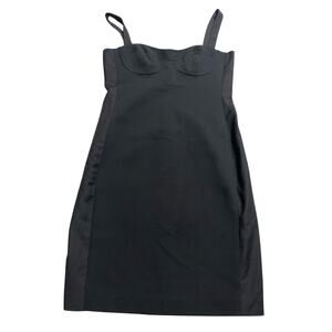 ports 1961 black shirt dress Pleated Mini Dress